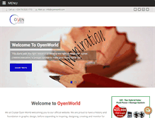 Tablet Screenshot of oyenworld.com